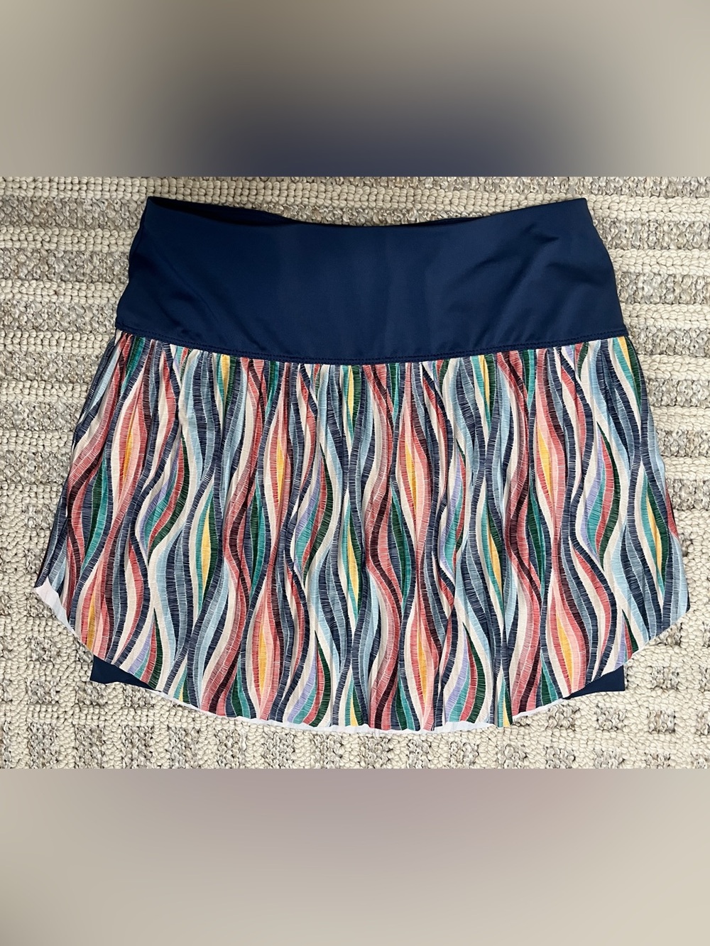 Lucky in Love Multicolor Tennis Skirt / Skort Sz Small 4-6